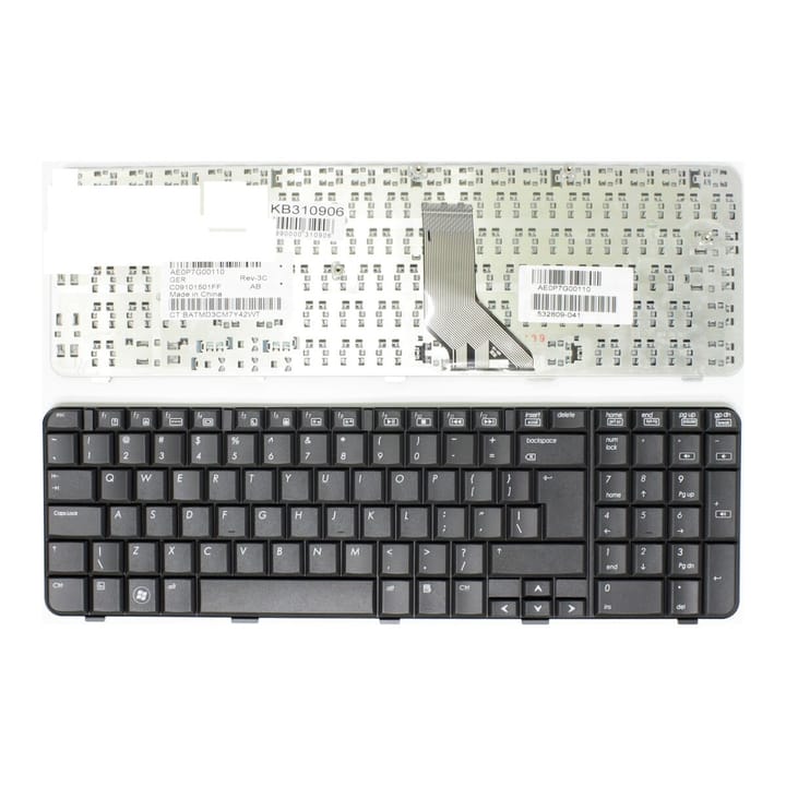 Nešiojamo kompiuterio klaviatūra HP Compaq CQ71 G71