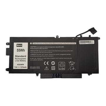 Suderinama nešiojamo kompiuterio baterija Dell K5XWW, 7270 mAh