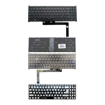 Nešiojamo kompiuterio klaviatūra Acer Aspire A315-59, A715-76, A715-51G, A515-57, su pašvietimu, US