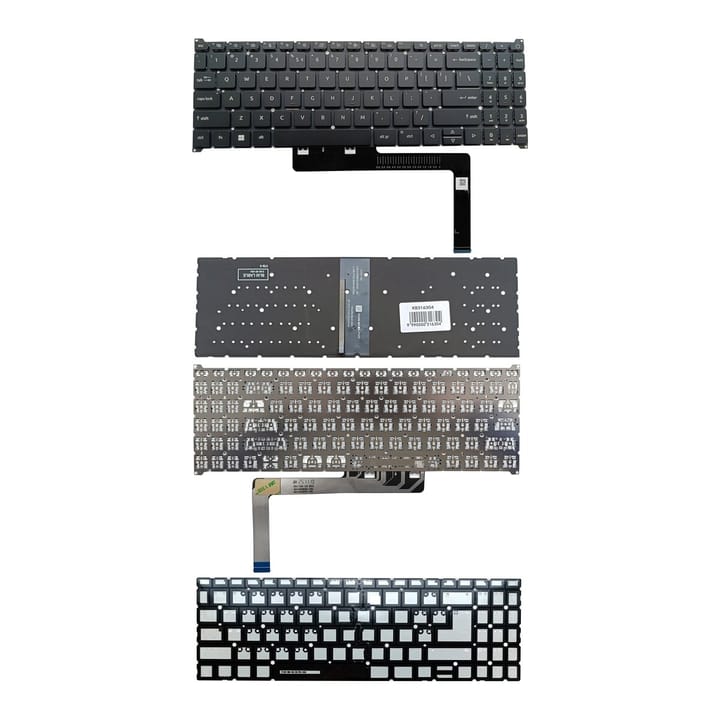 Nešiojamo kompiuterio klaviatūra Acer Aspire A315-59, A715-76, A715-51G, A515-57, su pašvietimu, US