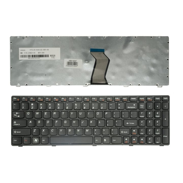 Nešiojamo kompiuterio klaviatūra Lenovo G580, G580 A, G585, G585 A
