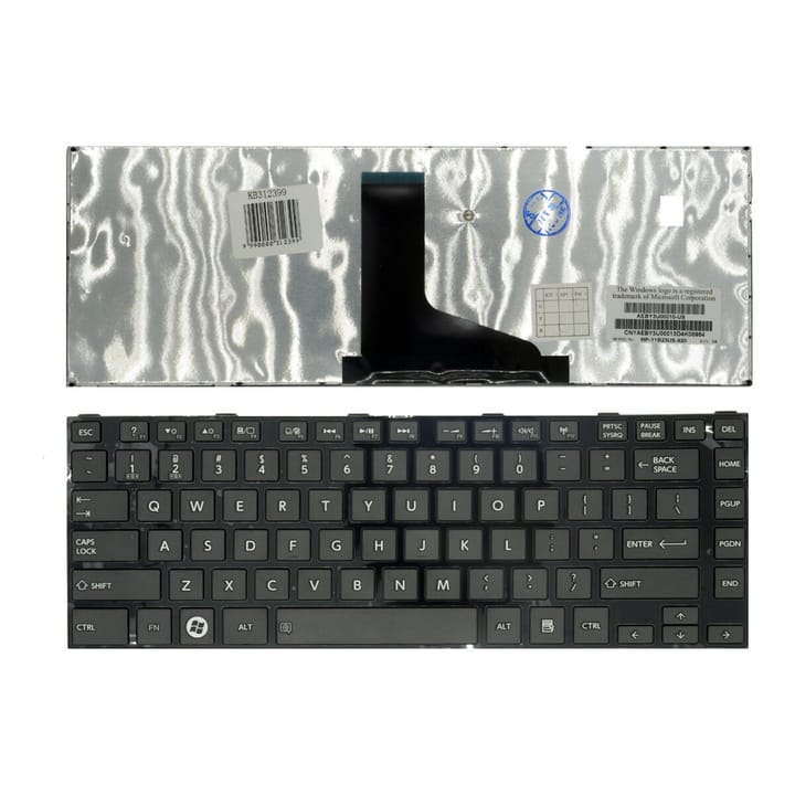 Nešiojamo kompiuterio klaviatūra Toshiba Satellite L800, L805, L830, C800, C800D