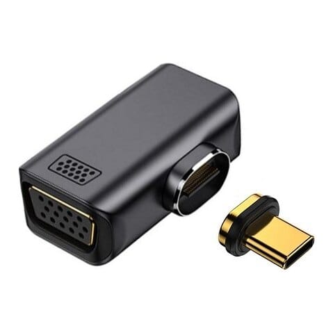 Magnetinis adapteris USB Type-C - VGA, 1080P, 60 Hz