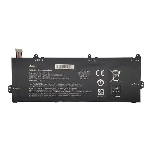 Suderinama nešiojamo kompiuterio baterija HP LG04XL, 4100 mAh