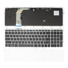 Nešiojamo kompiuterio klaviatūra HP Envy TouchSmart 15-J, 17-J, M7-J, 17T-J su rėmeliu