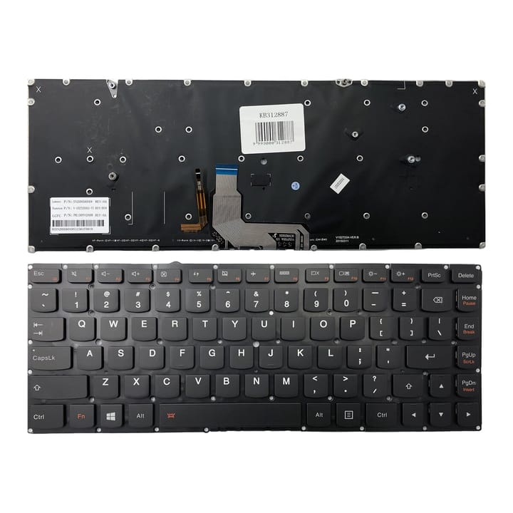 Nešiojamo kompiuterio klaviatūra Lenovo ThinkPad Yoga 4 Pro Yoga 900 900-13ISK 900S-13ISK