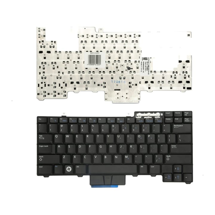 Nešiojamo kompiuterio klaviatūra Dell Latitude E6400, E550, E6500, E6510, E6410