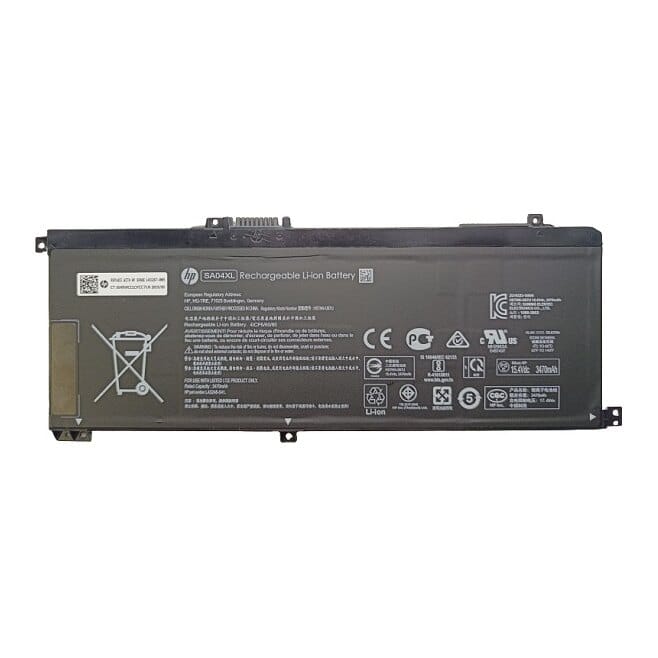Suderinama nešiojamo kompiuterio baterija HP SA04XL, 3470 mAh