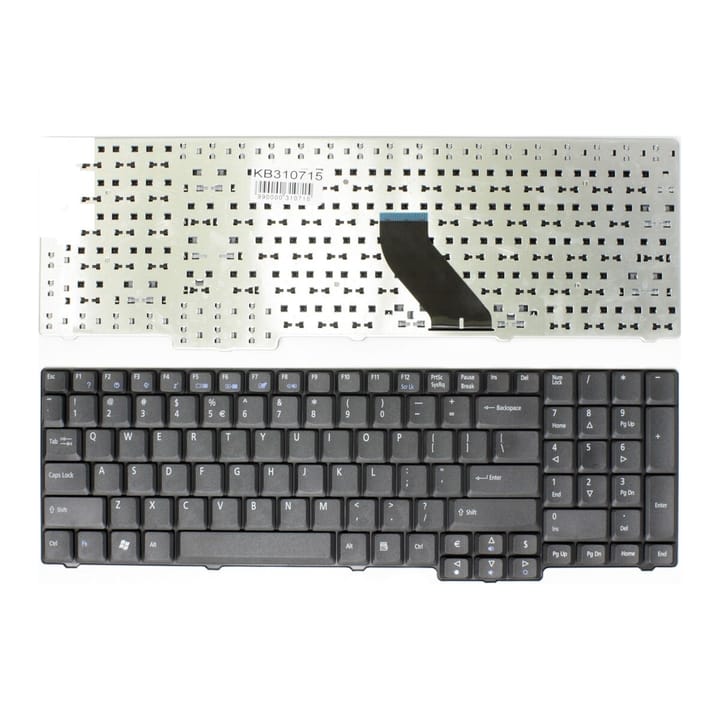 Nešiojamo kompiuterio klaviatūra Acer Aspire 5235, 5335, 5535, 5735, 6530, 7220, 8920, 9300