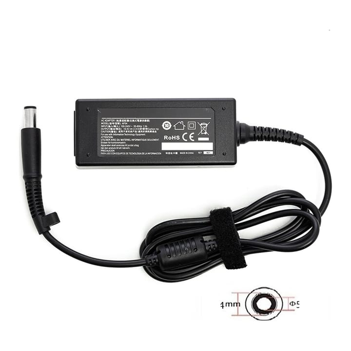 Įkroviklis nešiojamam kompiuteriui HP 45 W, 19,5 V, 2,31 A, kištukas 7,4 × 5,0 mm su adatėle