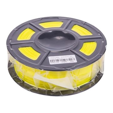 3D spausdinimo plastikas PLA, 1,75 mm, 1kg, geltonas