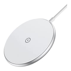 Belaidis įkroviklis CHOETECH, 15 W, magnetinis, baltas
