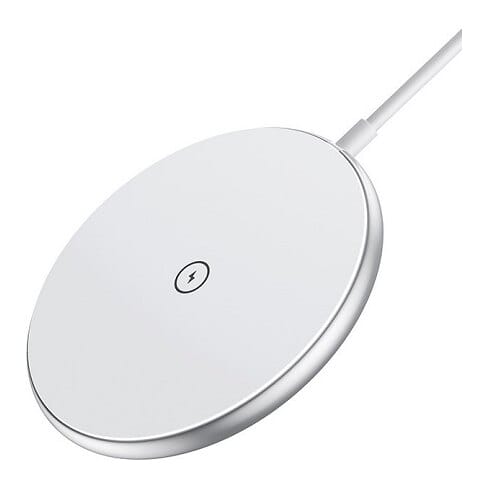 Belaidis įkroviklis CHOETECH, 15 W, magnetinis, baltas