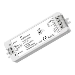 V1 nuolatinės įtampos valdiklis 5–36 V, 1x 8 A, Push-Dimm