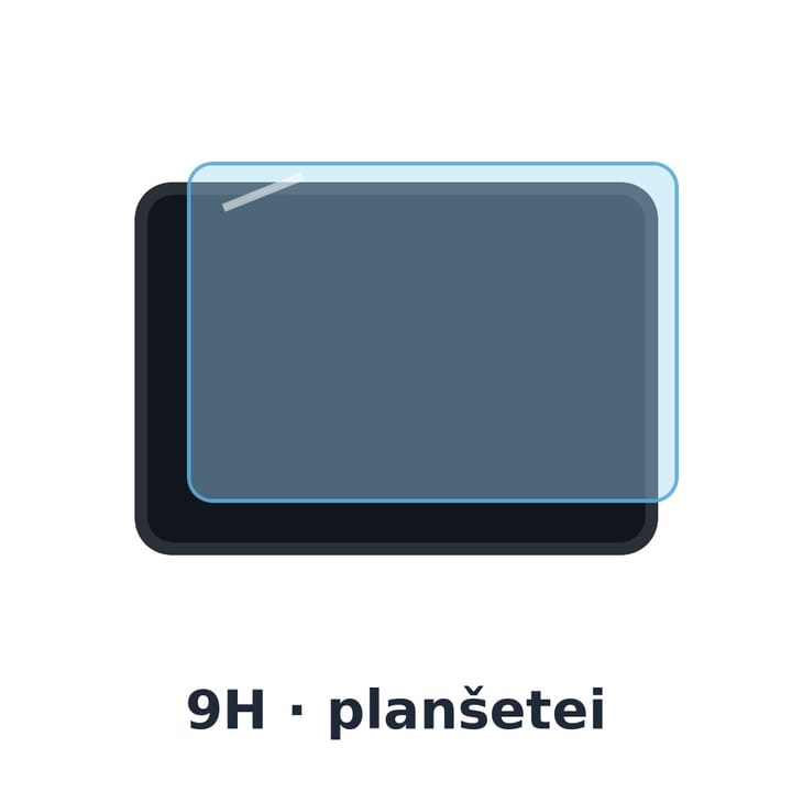 Apsauginis grūdintas stiklas Apple iPad 10.2'', 2,5D