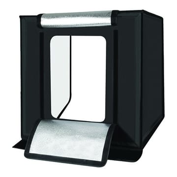 Fotografavimo dėžė su LED apšvietimu, 40x40x40cm