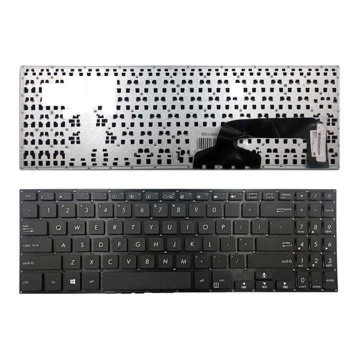 Nešiojamo kompiuterio klaviatūra Asus X507, X570, A570, X570ZD, YX570ZD