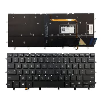 Nešiojamo kompiuterio klaviatūra Dell Inspiron 13, 7000, 7352, 7353, 7359, 7347, 7348