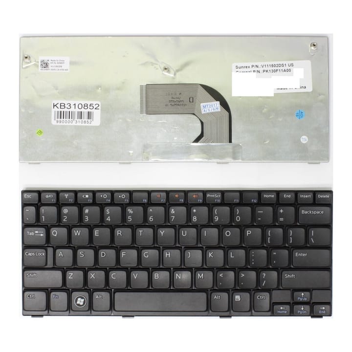 Nešiojamo kompiuterio klaviatūra Dell Inspiron Mini 10, 1012, 1018