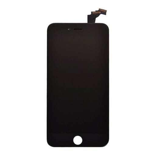 Pakaitinis telefono ekranas iPhone 6 Plus (juodas), HQ+ kokybė