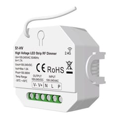 S1-HV valdiklis, 1 kanalo, 230 V, 150–360 W, Push-Dimm