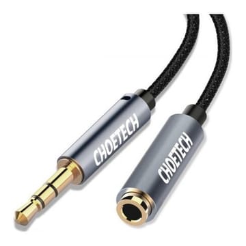 Audio kabelis CHOETECH 3,5 mm, M-F, 2m