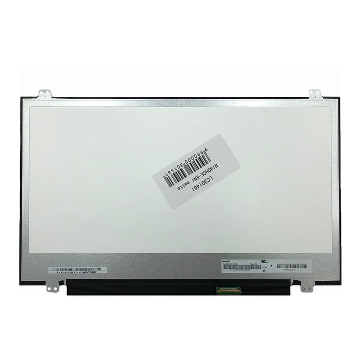 Nešiojamo kompiuterio ekranas 14.0" 1920x1080 IPS, 60 Hz, matinis, 30 pin (jungtis dešinėje), N140HCE-EN1 rev. C4