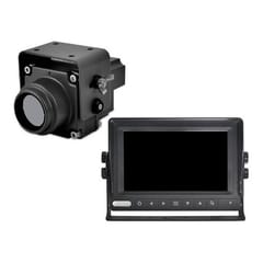 Naktinio matymo sistema automobiliui - termovizorinė kamera ir 7" CCTV monitorius vandeniui atsparus