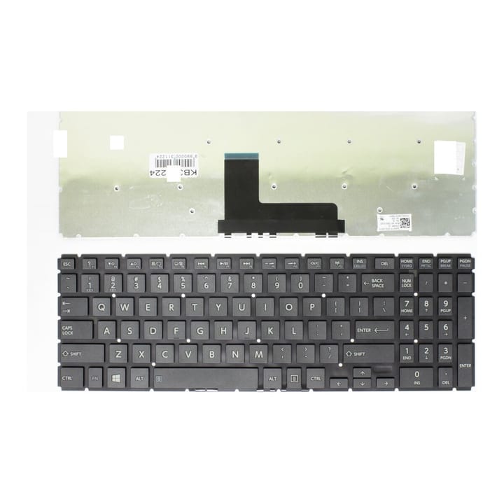Nešiojamo kompiuterio klaviatūra Toshiba Satellite S50-B, S50D-B, S50T-B, S50DT-B