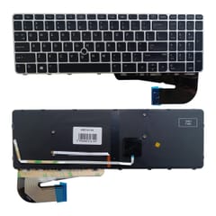 Nešiojamo kompiuterio klaviatūra HP EliteBook 850 G3, ZBook 15u G3, su pašvietimu, su „trackpoint“