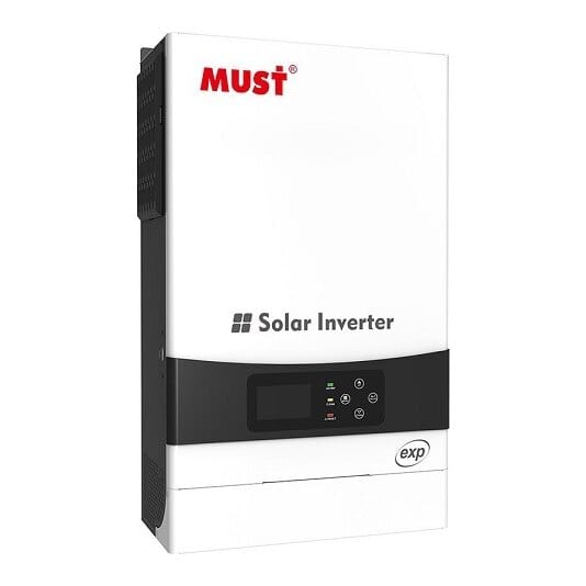 Inverteris MUST PV19-4024 EXP, 4kW, vienfazis, 24 V, 100 A MPPT, 500 V