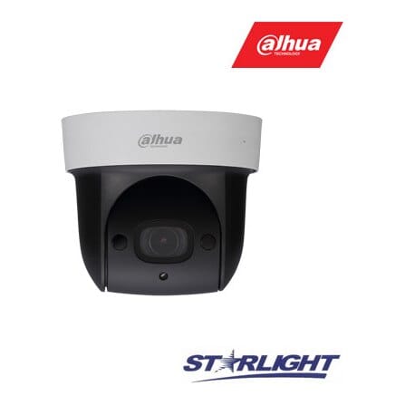 Mini IP valdoma kamera 2MP STARLIGHT (1920x1080) 1~25fps, 4x zoom, IR 30m, IVS