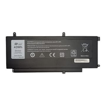 Suderinama nešiojamo kompiuterio baterija Dell D2VF9, 3840 mAh