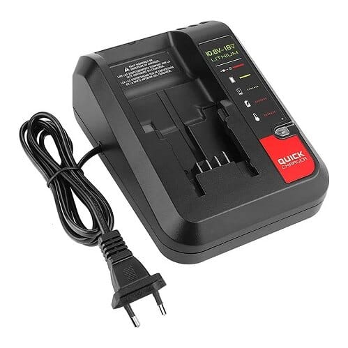 Akumuliatoriaus įkroviklis skirtas baterijoms BLACK&DECKER PCC692L, 10,8–18 V, 2 A, Li-ion