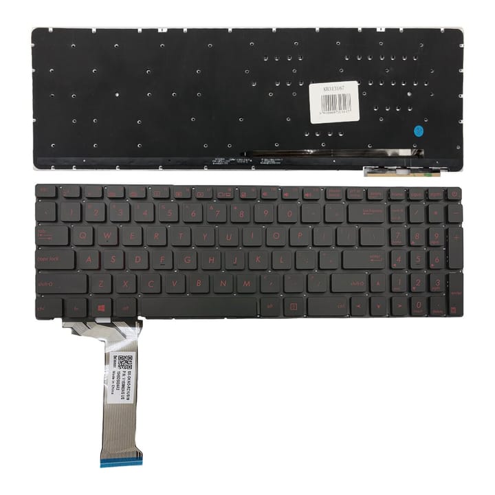 Nešiojamo kompiuterio klaviatūra ASUS G771, G771J, G771JM, G771JW
