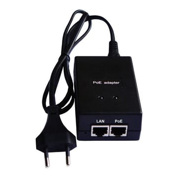 PoE įterpėjas-injector 48 V, 0,4 A, 19,2 W, 1 kanalo