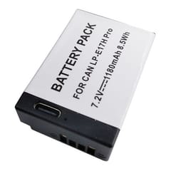 Baterija Canon LP-E17H Pro (be mikroschemos), 1180 mAh, USB Type-C