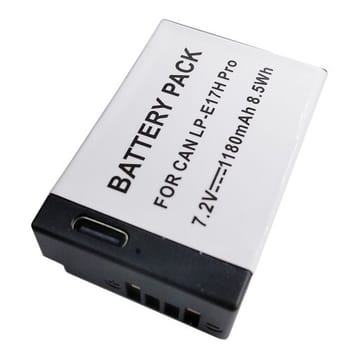 Baterija Canon LP-E17H Pro (be mikroschemos), 1180 mAh, USB Type-C