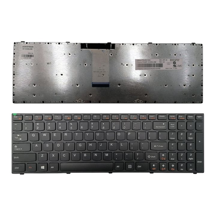 Nešiojamo kompiuterio klaviatūra Lenovo FLEX 4, FLEX 4-15, 4-1570 UK