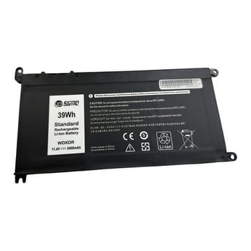 Suderinama nešiojamo kompiuterio baterija Dell WDX0R, 3400mah