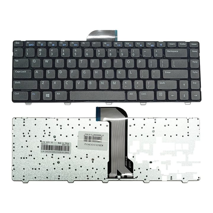 Nešiojamo kompiuterio klaviatūra Dell Inspiron 14R, 3420, 3520, 5520, 7520, N5040, N5050, L502x