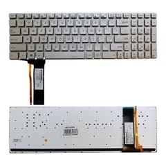 Nešiojamo kompiuterio klaviatūra ASUS N56, N76, N750, su pašvietimu, US