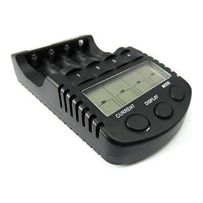 Kroviklis AA/AAA C3 su LCD