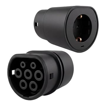 Elektromobilio iškrovimo adapteris Type 2 (Female), 16 A - EU lizdas