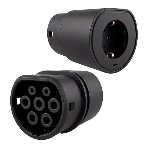 Elektromobilio iškrovimo adapteris Type 2 (Female), 16 A - EU lizdas