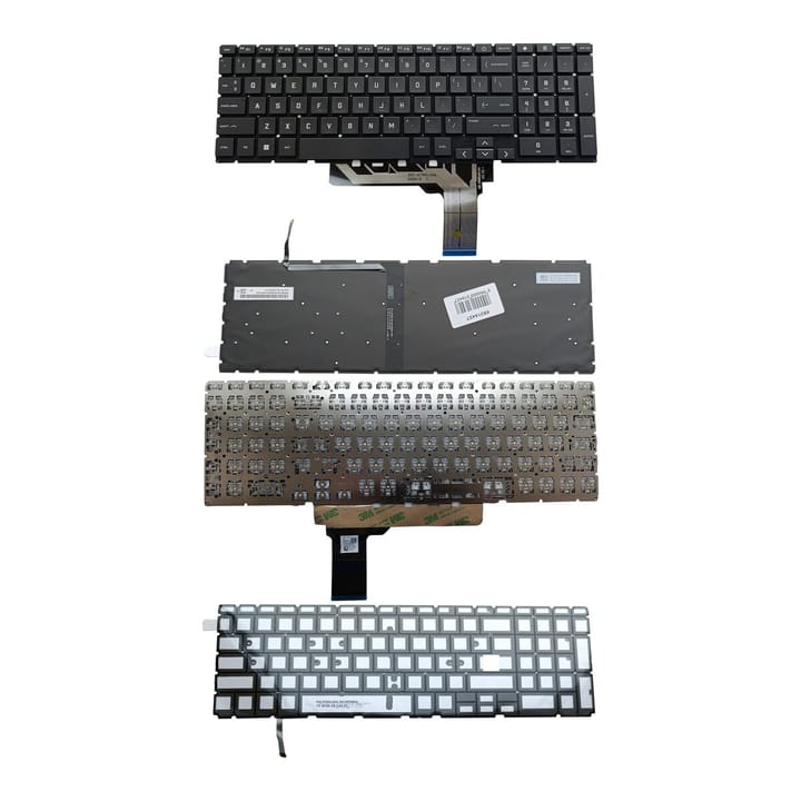 Nešiojamo kompiuterio klaviatūra HP Victus 16-R, 16-E, 16-D, 16-S, su pašvietimu, US