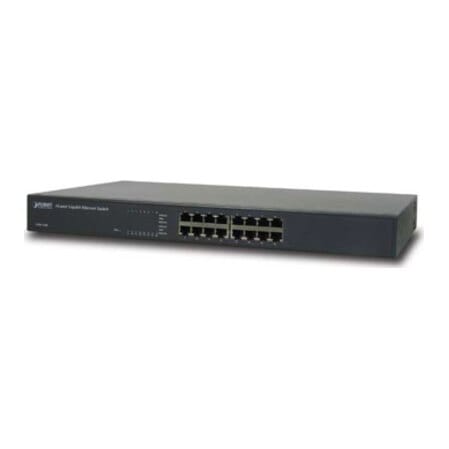 16-prievadų Gigabitinis interneto tinklo šakotuvas Planet GSW-1601