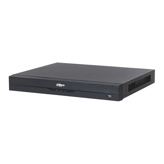 IP įrašymo įrenginys 8kam. 4K 32MP 448Mbps, 2HDD, 8 ePoE sąsajos, AI, H.265+, IVS