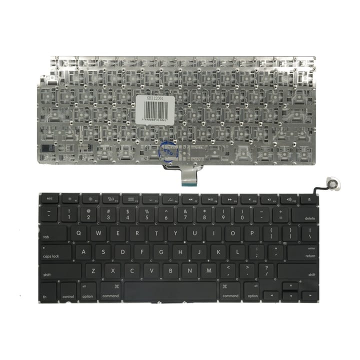 Nešiojamo kompiuterio klaviatūra Apple MacBook Pro 13", A1278 2009-2012, US