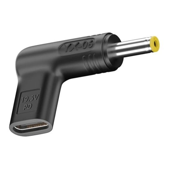 USB Type-C į DC 5.5x2,5 mm adapteris